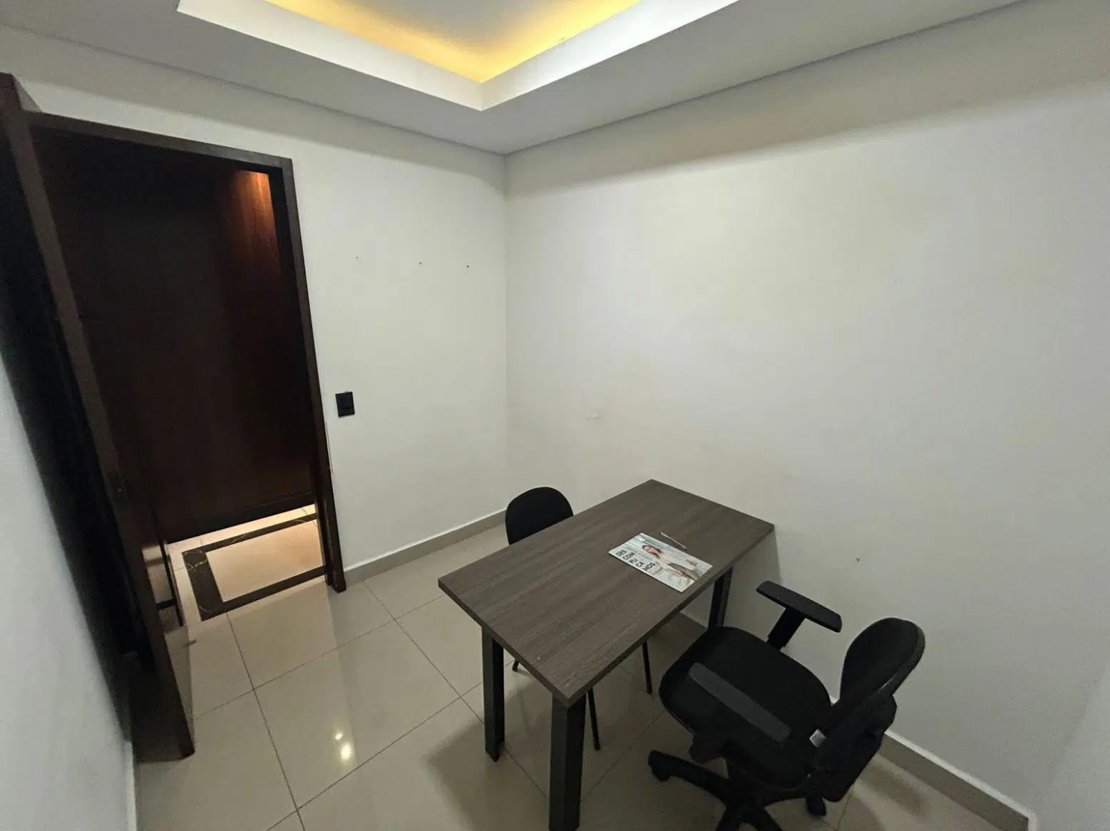 Sala do palestrante e camarim do Auditório Emprework